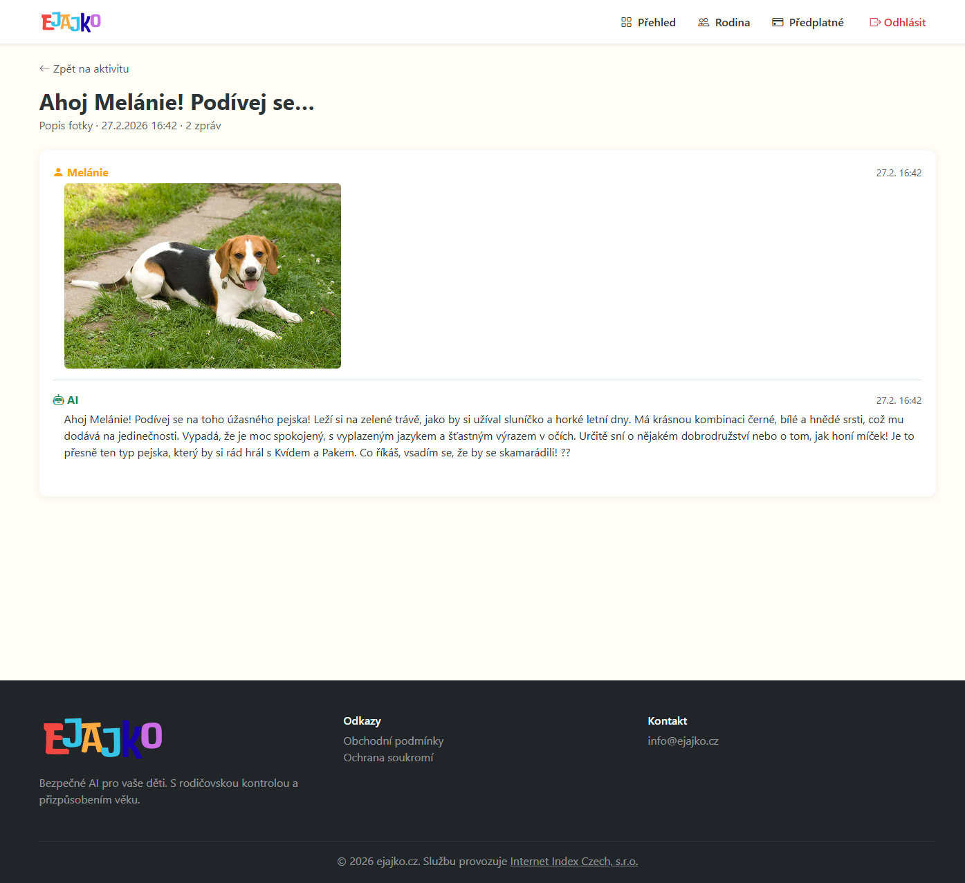 Rodičovská administrace 5